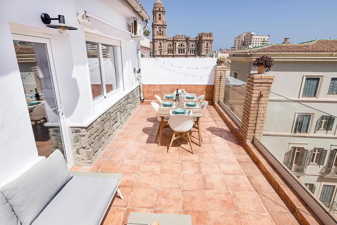 Homey Apt- Atico Con Vistas A La Catedral Màlaga